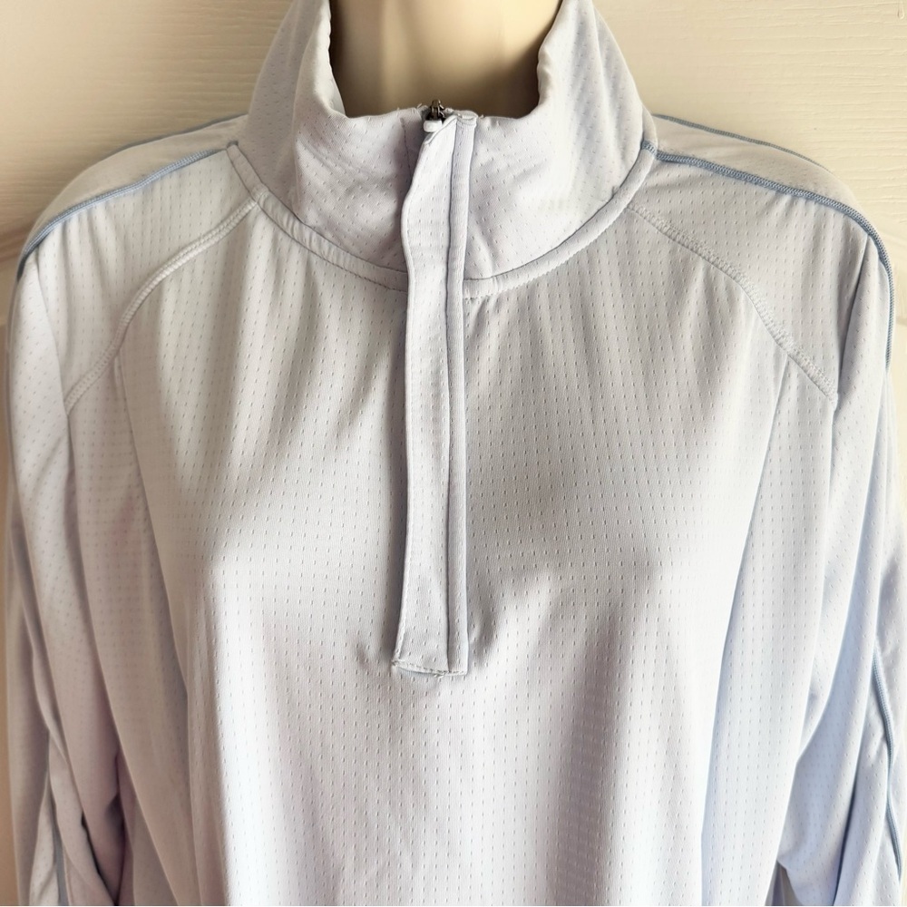 Mondetta Mock Neck 1/4 Zip Top - Picture 4 of 11